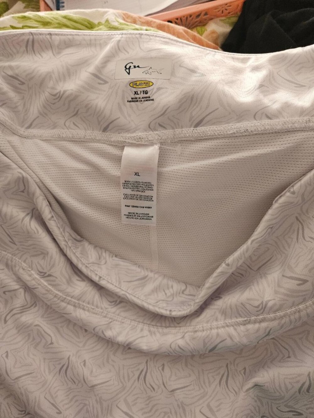 Beautiful White Golf Skirt XL NWT